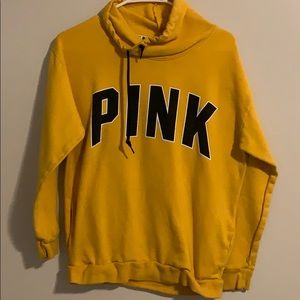 pink hoodie